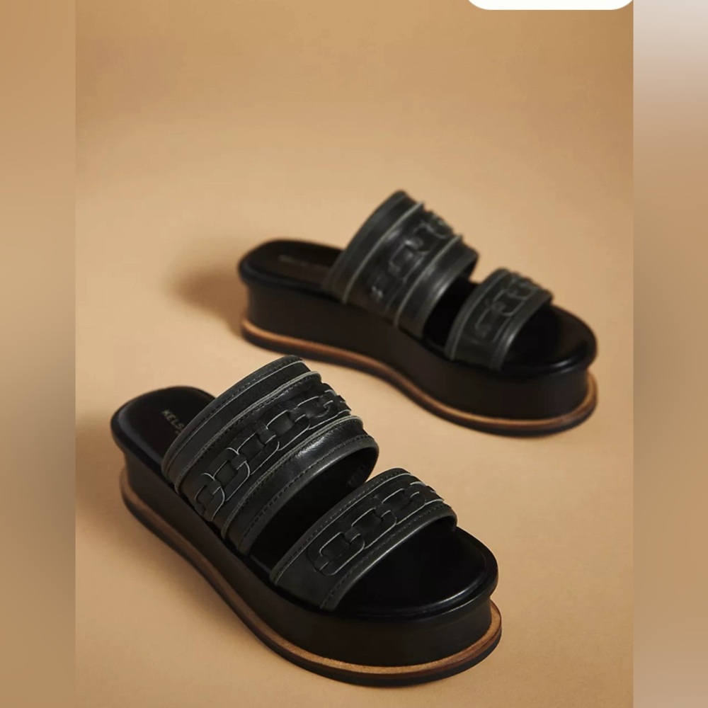 Kelsi Dagger Brooklyn Drift Slide Sandals Sz 8.5